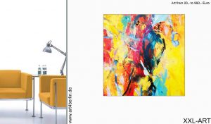 grosse kunst bilder preiswert kaufen 300x176 - Echte Malerei und große Bilder fürs Wohnzimmer, die mit Spezialeffekten überraschen.