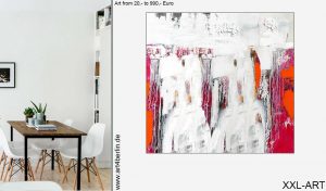wohnen mit moderner kunst 300x176 - Alle Gemälde sind Original-Leinwandbilder.