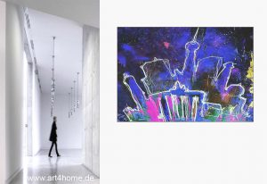 kunst bilder fuer wohnzimmer 300x206 - Schöner Wohnen mit XXL Kunst aus dem Internet-Shop