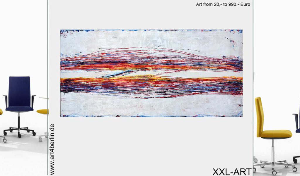 modern art canvases 1024x602 - Furnishing with canvases art